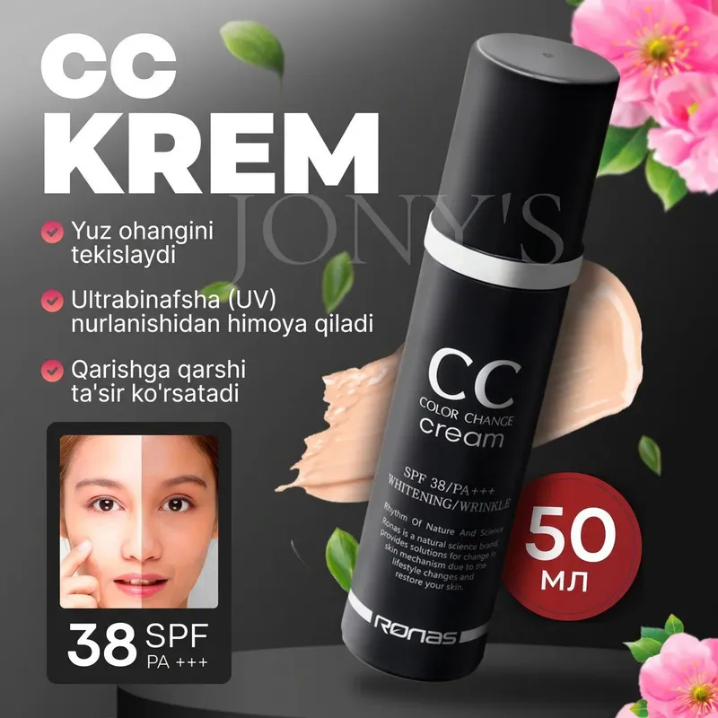 Ronas CC Krem Colar Change Orginal Ronas CC Krem Colar Change Orginal