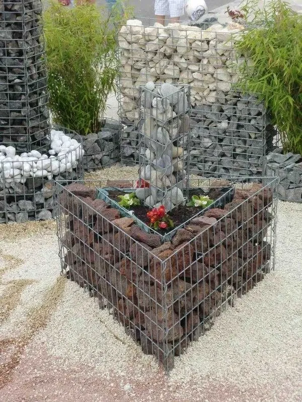 Otsinkovka Setka Gabion Отцинковка Сетка Габион 2