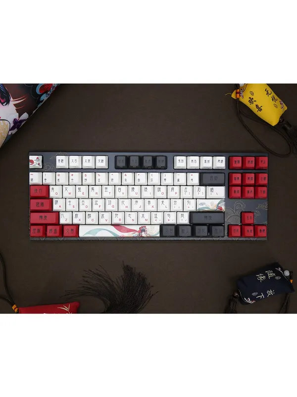 Механическая клавиатура Varmilo MA87M V2 "Peking Opera" (EC Sakura V2, EN), USB — фото 5