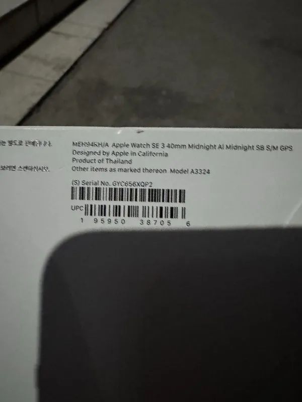 Apple watch SE 3 40mm midnight gps 2 Apple watch SE 3 40mm midnight gps 2