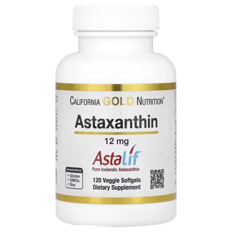 California Gold Astaxanthin Астаксантин 30 таблеток — фото 1