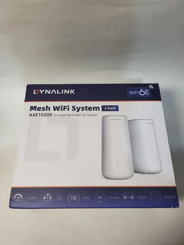Dynalink AXE10200 mesh Wifi6E system 1 Dynalink AXE10200 mesh Wifi6E system 1