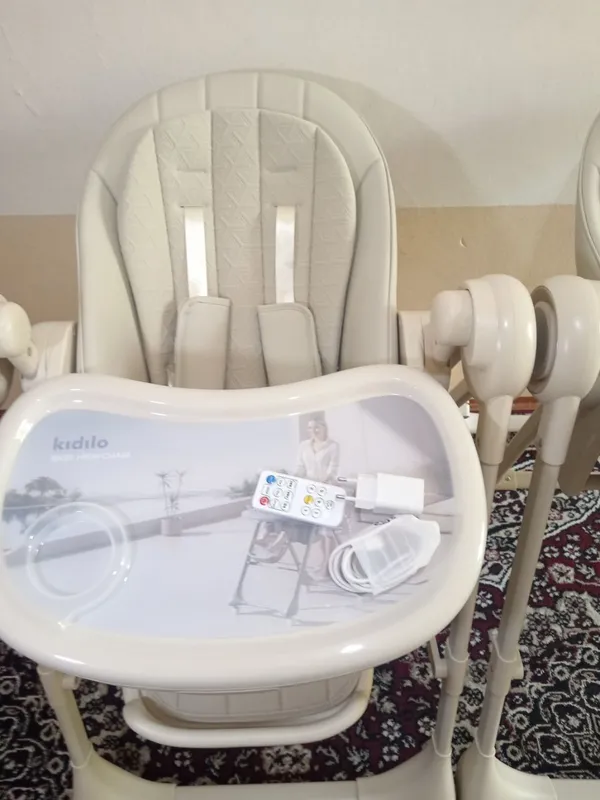Kidilo C 810 elektr tebratgich va ovqatlanish Stuli Детский стульчик. 4 Kidilo C 810 elektr tebratgich va ovqatlanish Stuli Детский стульчик. 4