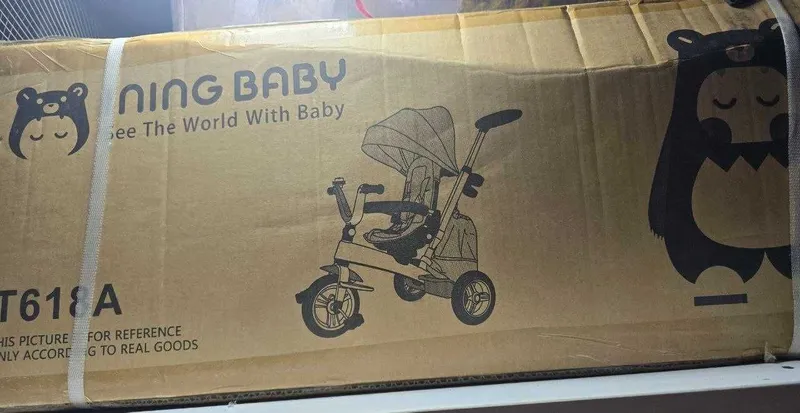 Новый Детский Велосипед Ining Baby модель 2025 года/ Т618А/ 1-5лет — фото 2