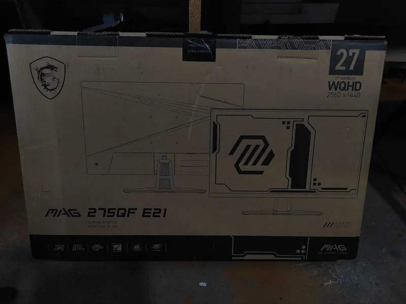 MSI MAG 275QF E21 (На запчасти) 4 MSI MAG 275QF E21 (На запчасти) 4