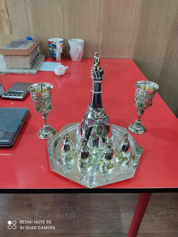Лимитированая посуда из чистого серебра (серебро) — фото 2