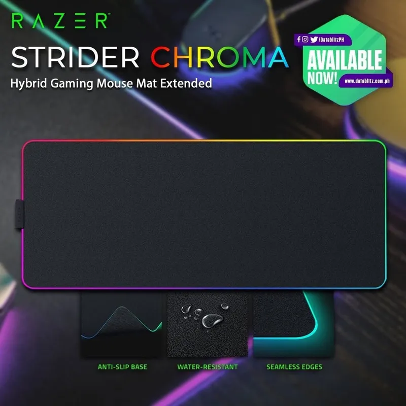 Razer Strider Chroma Оригинал Коврик с подсветкой (размер 900×400) — фото 1