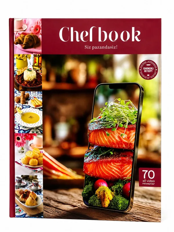 Chefbook retseptlar kitobi sotiladi
