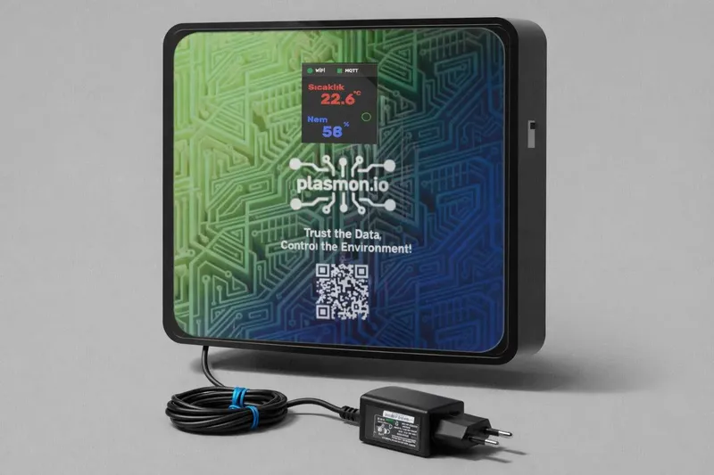Datalogger harorat va namlik nazorati uchun 1 Datalogger harorat va namlik nazorati uchun 1
