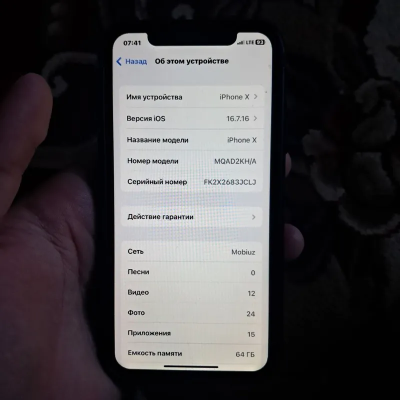 iPhone X