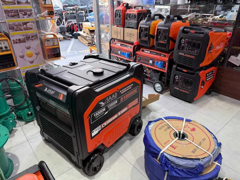 Генератор инвертор движок бесшумный generator kemage saab 5.5kw optom — фото 4