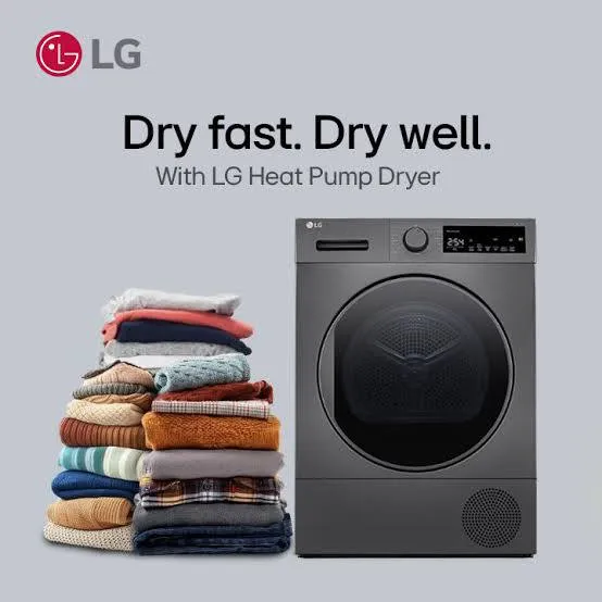 Сушильная машина LG 8кг (RH80T2SP7RM)