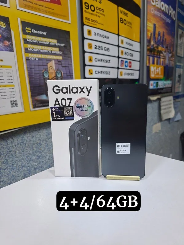 Samsung A07 4+4/64GB 2