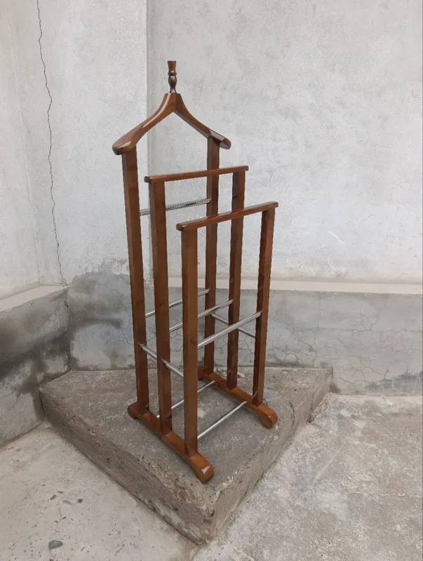 Вешалка для одежды Yogʻoch kiyim osadigan stend (valet stend) 1- qol — фото 5