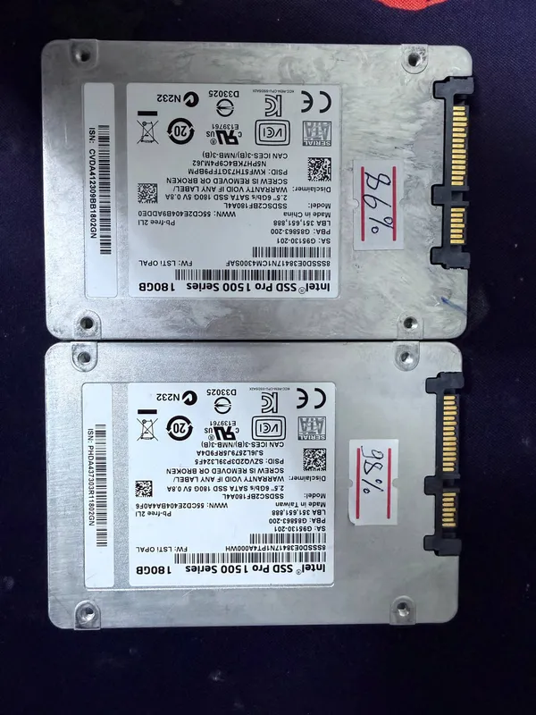 SSD Intel 180 GB 2