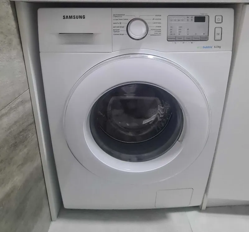 Стиральная машина Samsung Ecobubble 6 кг, рабочая