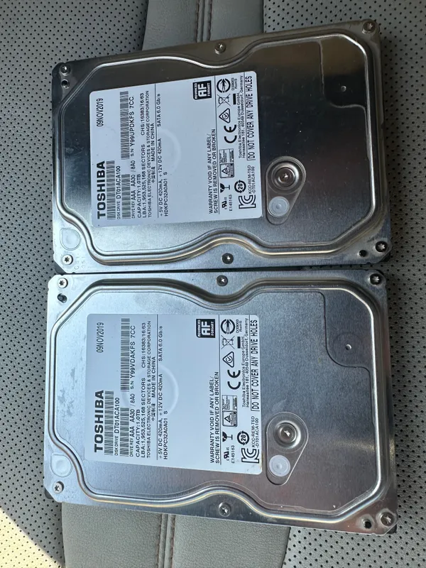 (Почти Новые) Toshiba 1TB DT01ACA100 оборот 7200 об/мин в количестве!
