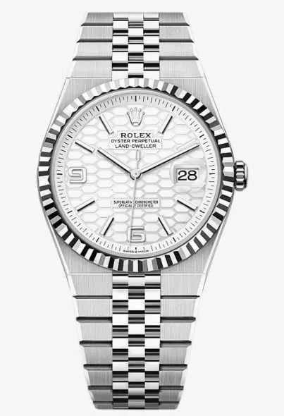 NEW Rolex Land-Dweller 40mm Steel and White Gold NEW Rolex Land-Dweller 40mm Steel and White Gold