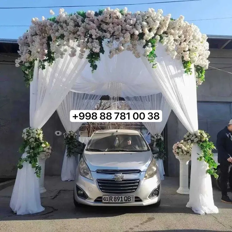 Oformleniya Roddom Tug'ilgan kun Marry me Suniy Gullar bilan bezatamiz — фото 5