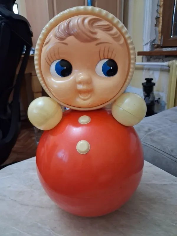 Неваляшка большая кукла СССР 1