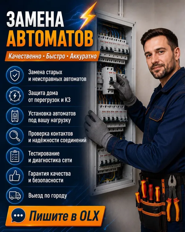 Замена автоматов