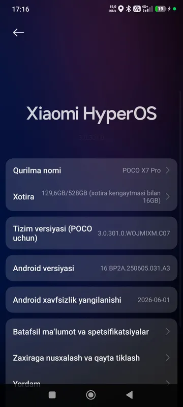 Poco X7 pro 512/16, коробка есть, Ташкент Poco X7 pro 512/16, коробка есть, Ташкент