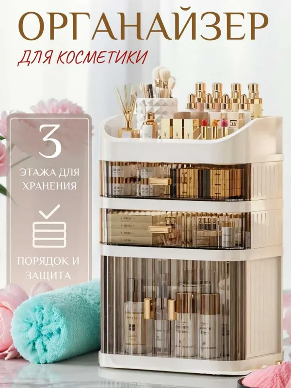 Органайзер для косметики в разных размерах | Оптом и в Розницу — фото 1