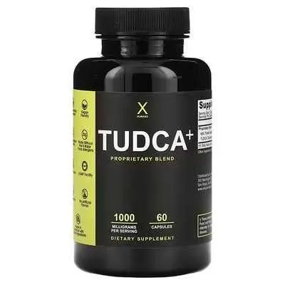Humanx, Tudca+, 1000 мг, 60 капсул Тудка, Tudka
