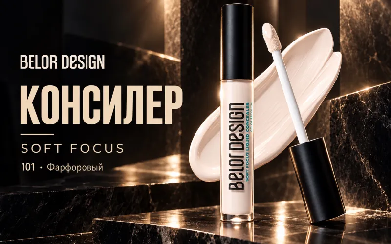 Консилер для лица плотный Soft Focus Тон 101 7