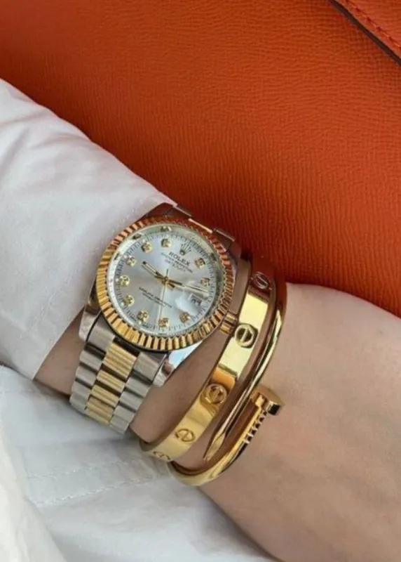 Soat Cartier mix nabor (ROLEX aynan shunisi) Soat Cartier mix nabor (ROLEX aynan shunisi)