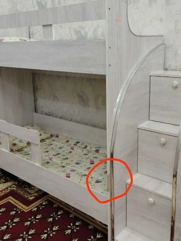 Bolalar uchun ikki qavatli karavot 5