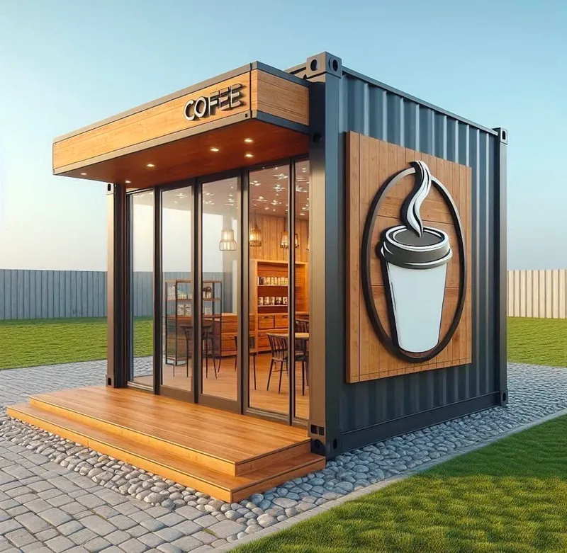 Контейнер домики офис магазин фастфуд санузел — фото 3