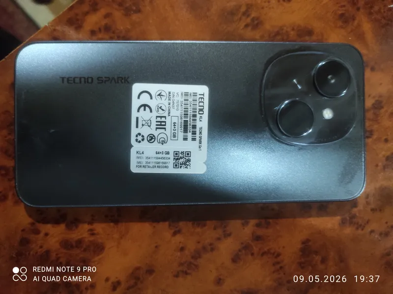 Tecno spark go 1