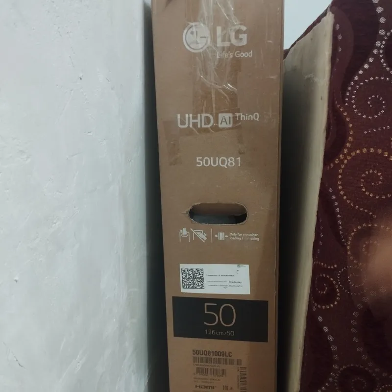 Телевизор LG 50 дюймов, новый, в упаковке, не использовался 2 Телевизор LG 50 дюймов, новый, в упаковке, не использовался 2