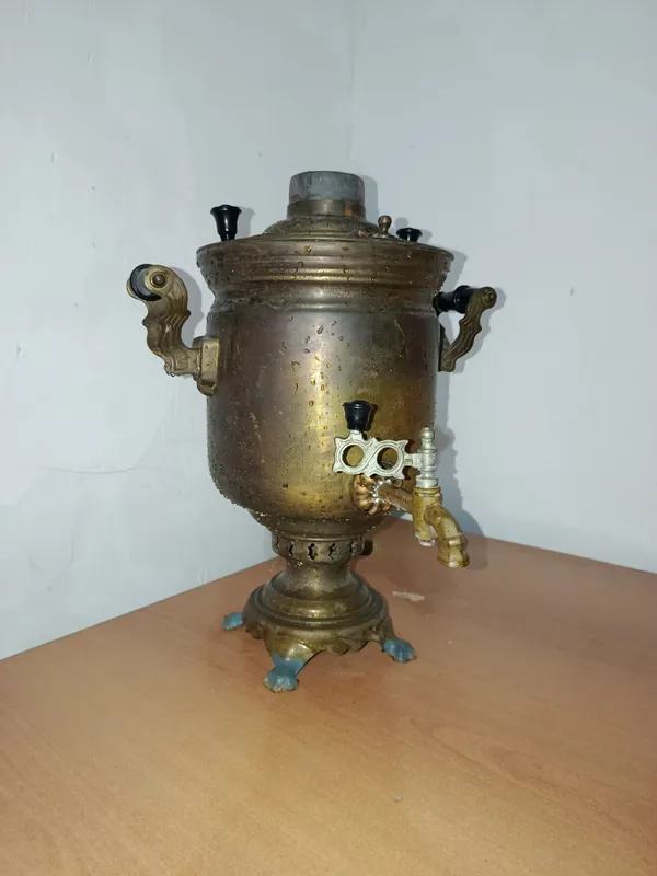 Антикварный медный самовар 1 Антикварный медный самовар 1