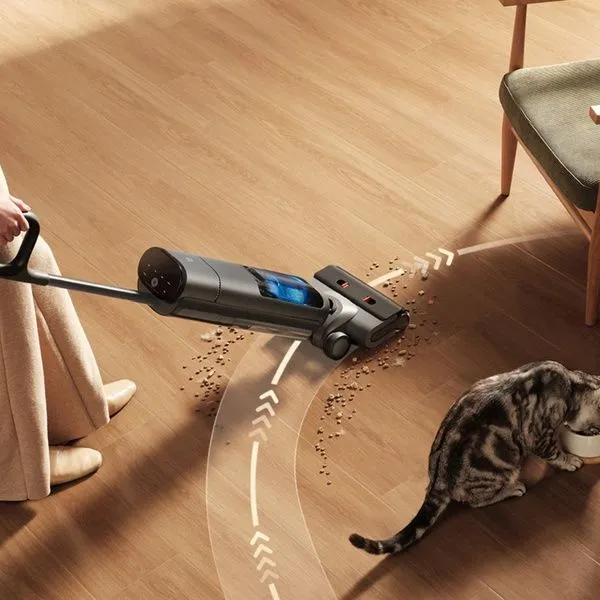Беспроводной моющий пылесос Xiaomi Mijia Wireless Floor Scrubber 3 Pro — фото 1
