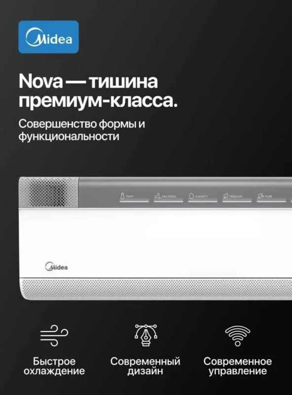 Кондиционер Midea Nova Inverter 12 000 BTU