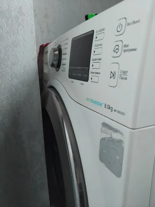 Samsung EcoBubble 8.0kg kir yuvish mashina 2