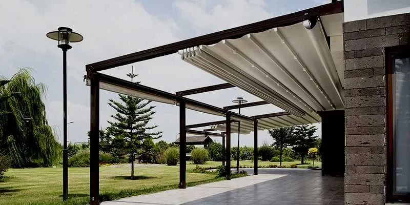 Автоматические тентовые перголы, Avtomatik pergola tizimi. (Турция) 2