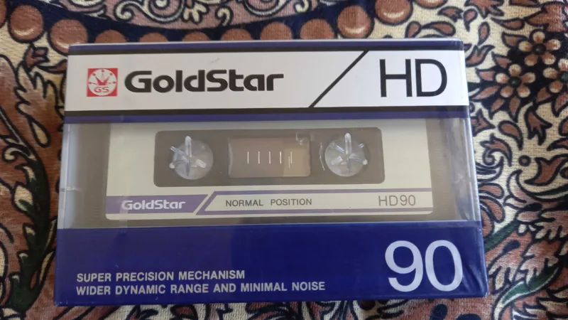 GoldStar Новый 90мин аудио кассета Запечатонное. Сейчас LG 1 GoldStar Новый 90мин аудио кассета Запечатонное. Сейчас LG 1