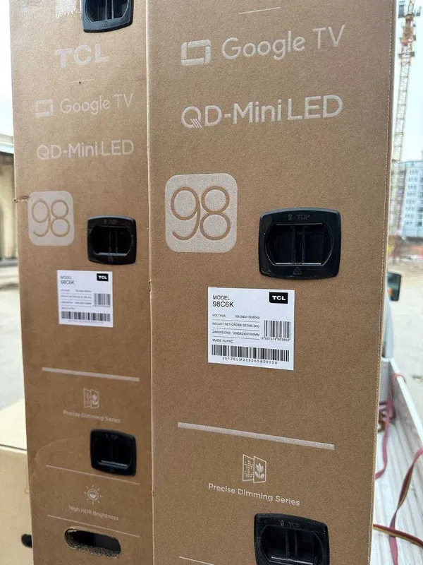 Телевизор TCL 98 Mini-Led 144Hz SmartTv самый низкий цена + кронштейн 4 Телевизор TCL 98 Mini-Led 144Hz SmartTv самый низкий цена + кронштейн 4
