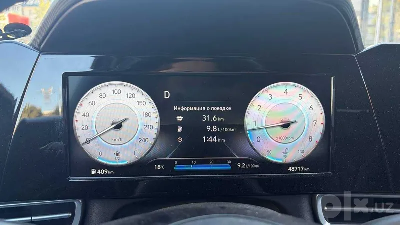 Чёрная Elantra 1.6 л, люкс 7 Чёрная Elantra 1.6 л, люкс 7