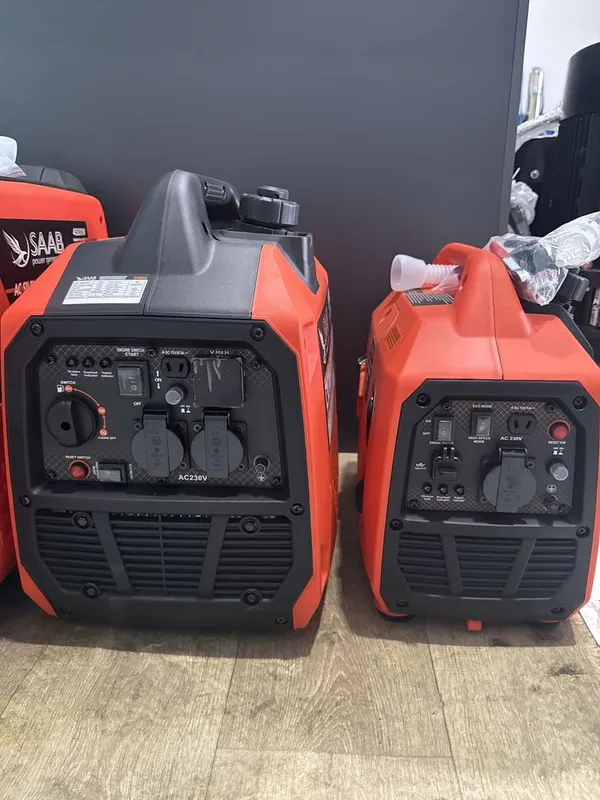 Бесшумный инверторный генератор SAAB 4,2 кВт generator движок арзон — фото 1