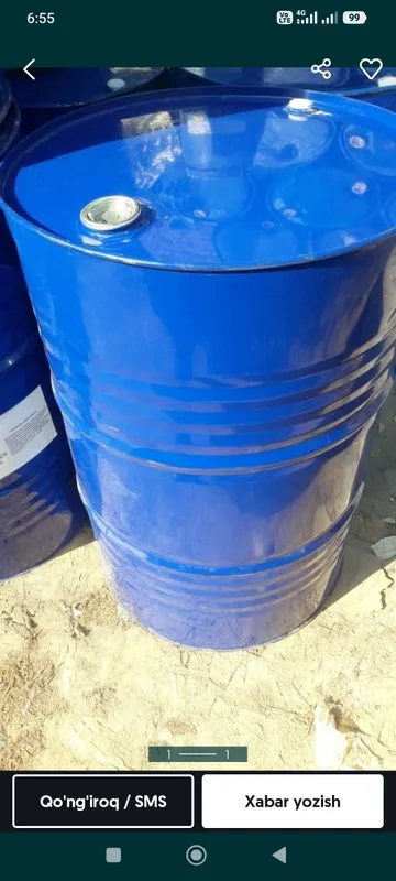 Bochka 200 litrli 75'000 dan 2 ta Bochka 200 litrli 75'000 dan 2 ta