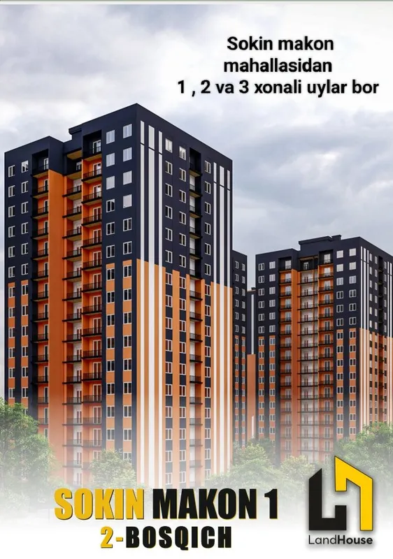 1 , 2 va 3 xonali uylar sotiladi 1