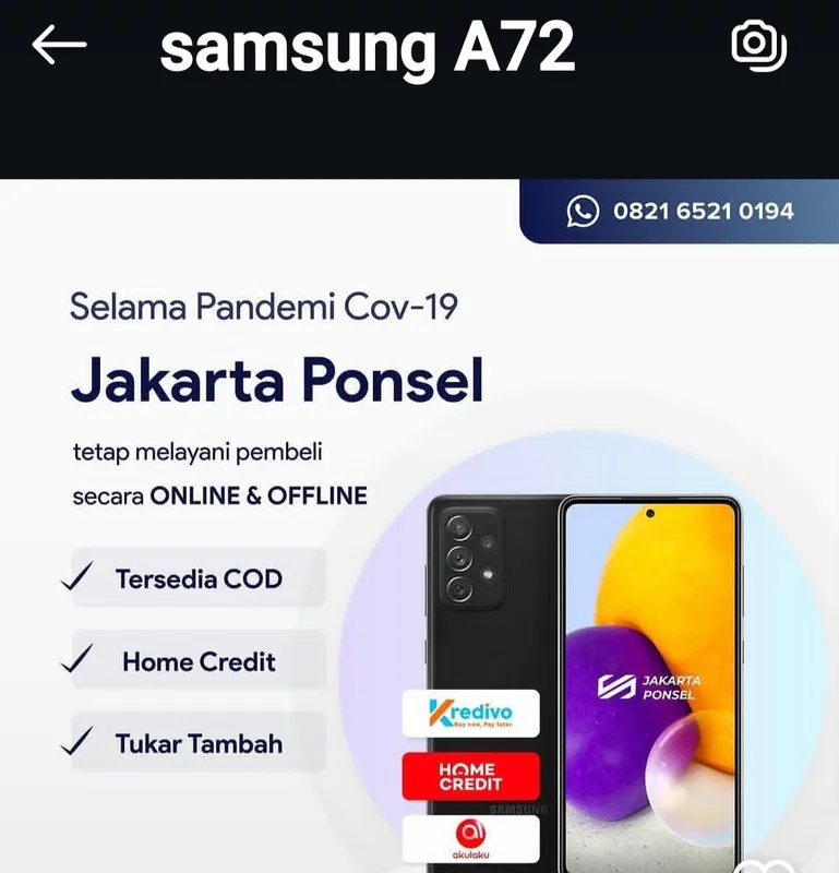 Samsung A72