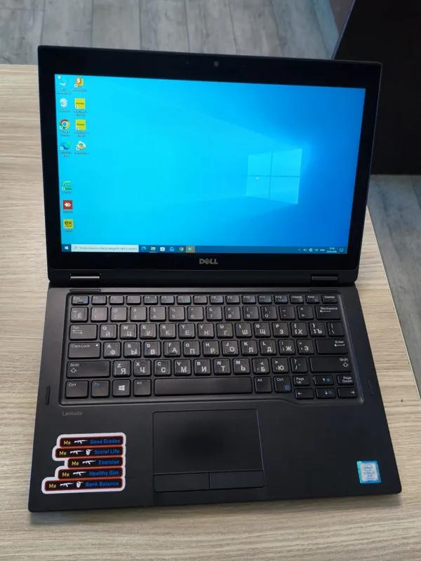 Ультрабук Dell x360 сенсор i7, 16gb ozu, ssd 256gb — фото 1