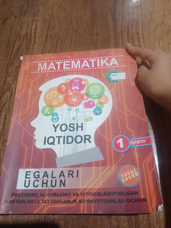 Yosh iqtidor egalari uchun 1qism
