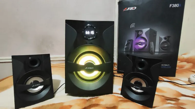 Колонка F&D F380X — отличное состояние! Bluetooth, мощный звук 4 Колонка F&D F380X — отличное состояние! Bluetooth, мощный звук 4