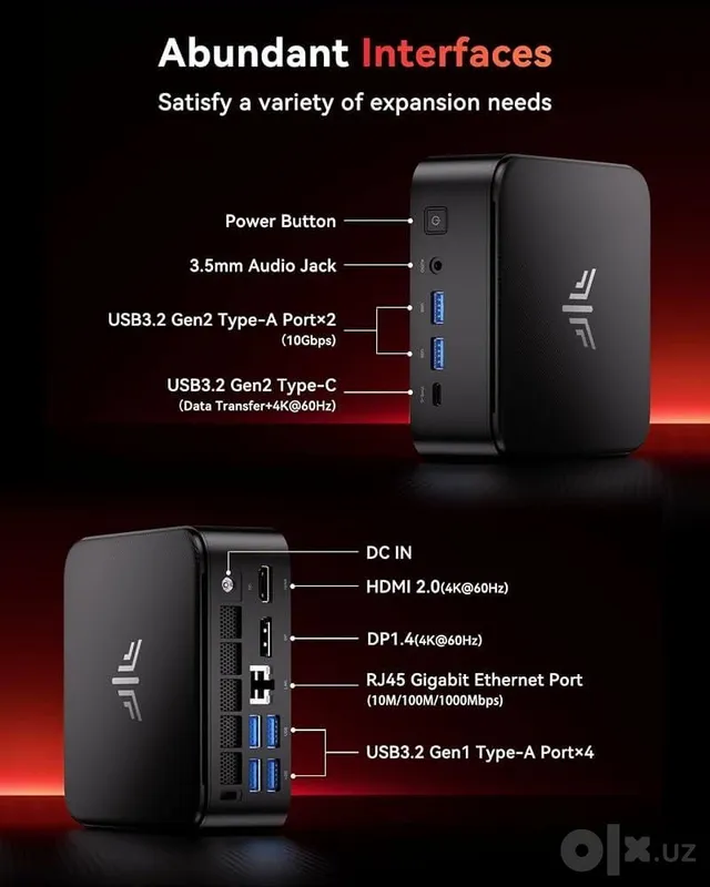 Mini Pc Acemagic Ryzen 7 7735Hs 24/1Tb Мини Пк 2